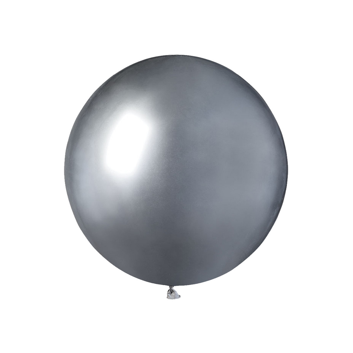 Mini balon jumbo chrome argintiu 48 cm