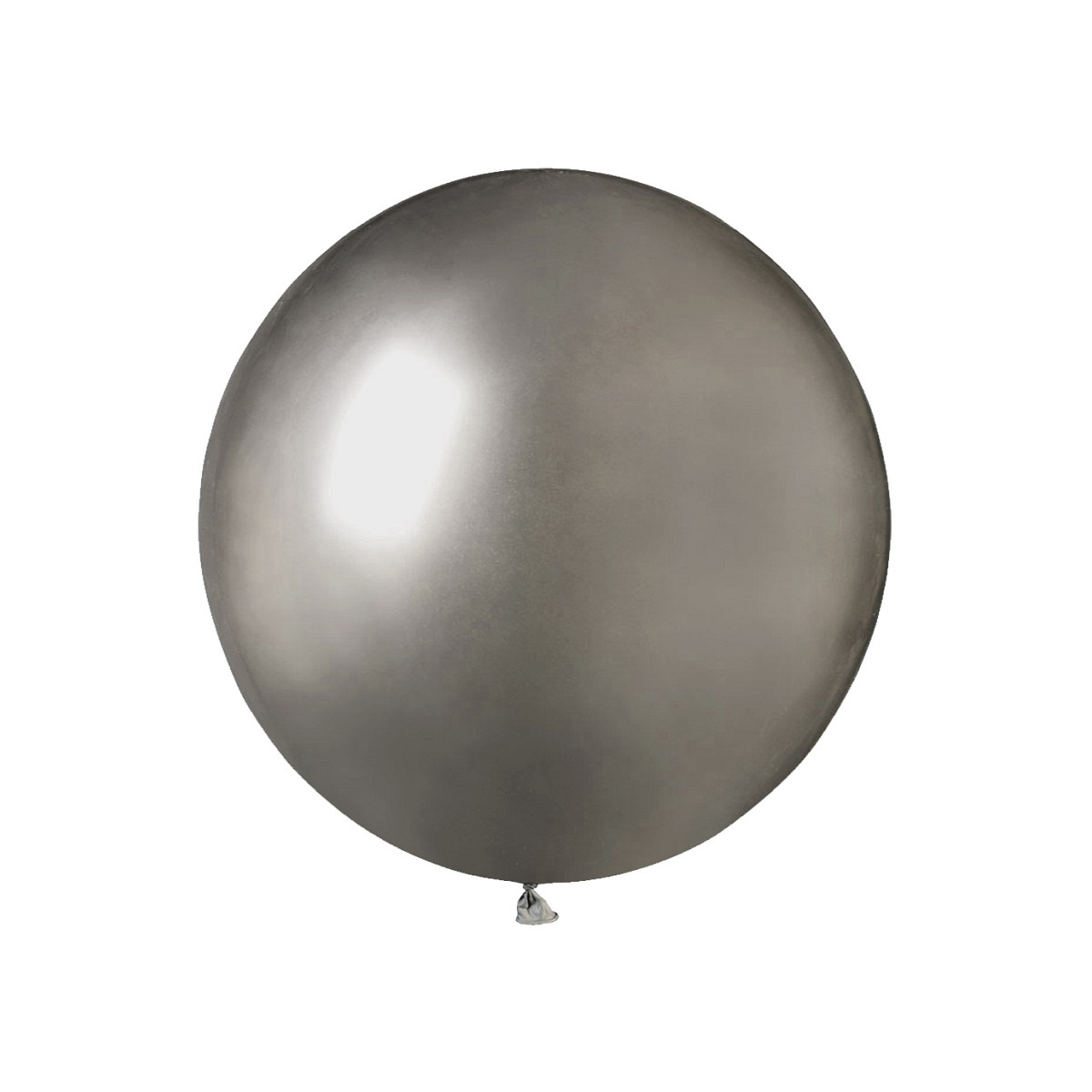 Mini balon jumbo chrome gri 48 cm