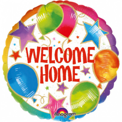 Balon folie 45 cm Welcome Home