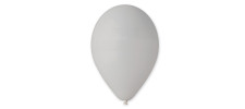 100 baloane rotunde gri 26 cm