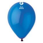 100 baloane cristal albastru inchis 33 cm