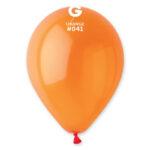 100 baloane  cristal orange 33 cm