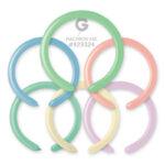 100 baloane modelaj standard, asortate macaron