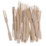 Set 100 furculite bambus 9 cm