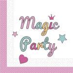 Set 20 servetele Magic Party, 33 x 33 cm