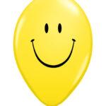 Set 10 baloane 30cm inscriptionate Smiley Face