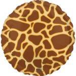 Balon folie 45 cm Giraffe Print
