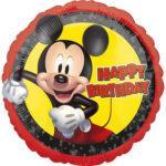 Balon folie 45 cm Mickey Forever Happy Birthday