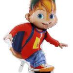 Balon figurina Alvin Skateboard, 94 cm