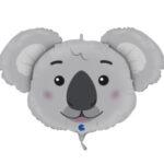 Balon figurina cap Koala, 74 cm