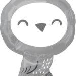 Balon fig. Bufnita, 38x48 cm