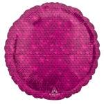 Balon folie 45 cm Glitter Fuchsia