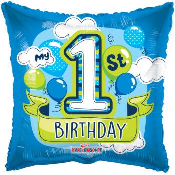 Balon folie 45 cm 1st Birthday Boy