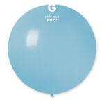 Balon jumbo baby blue 60 cm