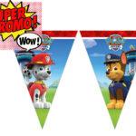 Banner stegulete Paw Patrol, 2m