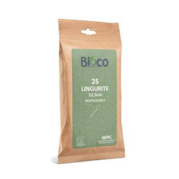 Bioco 25 lingurite din fibra lemn, 12,5 cm