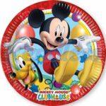 Set 8 farfurii party 23 cm Mickey Next Gen