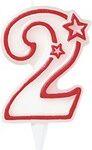 Lumanare cifra 2