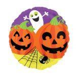 Balon folie 45 cm Fantoma si Dovleac