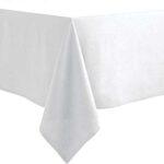 Fata de masa alba gofrata din hartie, 1.2x7 metri