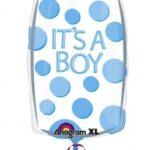 Balon folie 45 cm Biberon Baby Boy