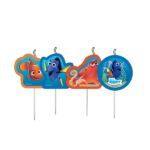 Set 4 lumanari figurine Dory