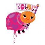 Balon folie figurina Buburuza It's a Girl