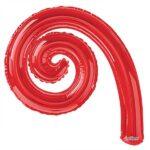 Balon folie spirala corai 36 cm
