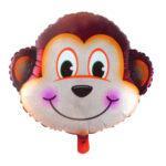 Balon folie figurina cap Maimutica