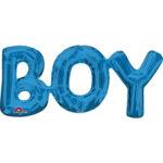 Balon folie figurina text "Boy"