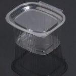 Set 100 sosiere ovale cu capac 80 cc