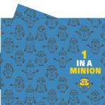 Fata de masa plastic Minions 120x180cm