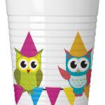 Set 8 pahare Prietena mea Bufnita