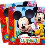 Set 20 servetele party Mickey Playful, 33x33cm
