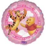 Balon folie 45 cm Winnie the Pooh It's a Girl