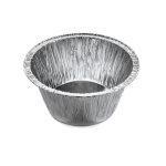 Caserolă aluminiu pentru budincă/brioșe, 135cc