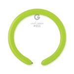 100 baloane modelaj verde deschis standard