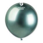 Balon jumbo chrome verde 48 cm