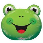 Balon mini figurina cap Broscuta, 36 cm