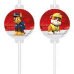 Set 4 paie party cu medalion Paw Patrol
