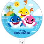 Set 8 farfurii party Baby Shark Next Gen, 23 cm