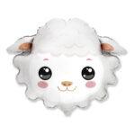 Balon figurina Oita alba, 58 cm