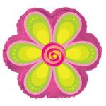 Balon figurina Daisy Lime flower, 36 cm