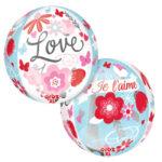 Balon ORBZ Je t'aime/Love 40cm
