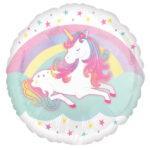 Balon folie 45 cm Magic Unicorn Rainbow BF