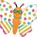 Balon figurina Fluture Slick 76cm