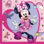 Set 20 servetele party Minnie Junior 33x33cm