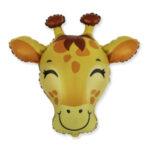Balon figurina cap Girafa Jungle, 79cm
