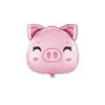 Balon mini figurina cap Porcusor, 30cm