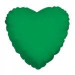 Balon folie inima 45 cm Verde Smarald